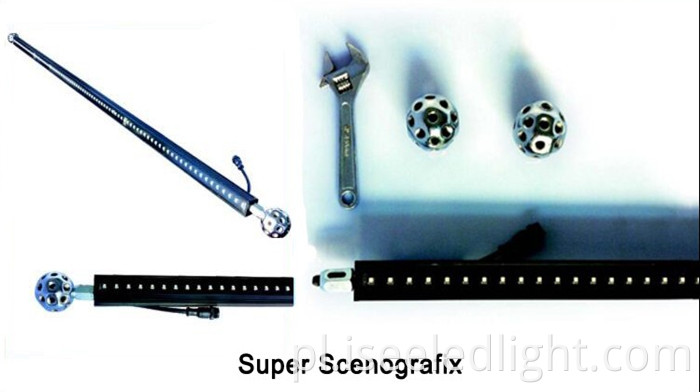 dmx rgb led kształtuje bar dmx rgb led shapes bar